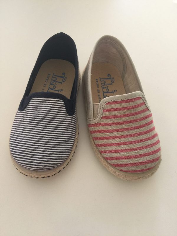 Slipon rayas