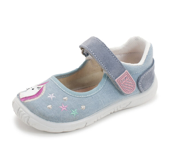 Merceditas velcro unicornio
